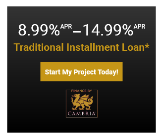 Get pre-approved now and start your project with these 3 special financing options